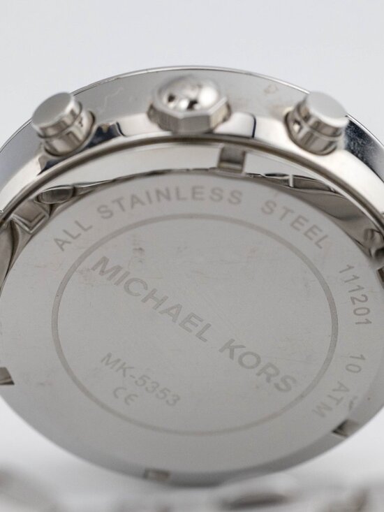 Michael Kors MK-5335 Chronograph Quartz Analog Women\'s Watch New Battery main image 7
